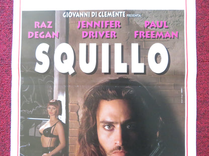 SQUILLO / CALL GIRL ITALIAN LOCANDINA POSTER RAZ DEGAN JENNIFER DRIVER 1996