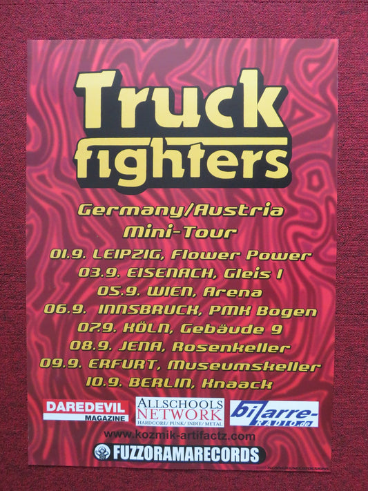 TRUCK FIGHTERS GERMANY TOUR MUSIC POSTER 2005