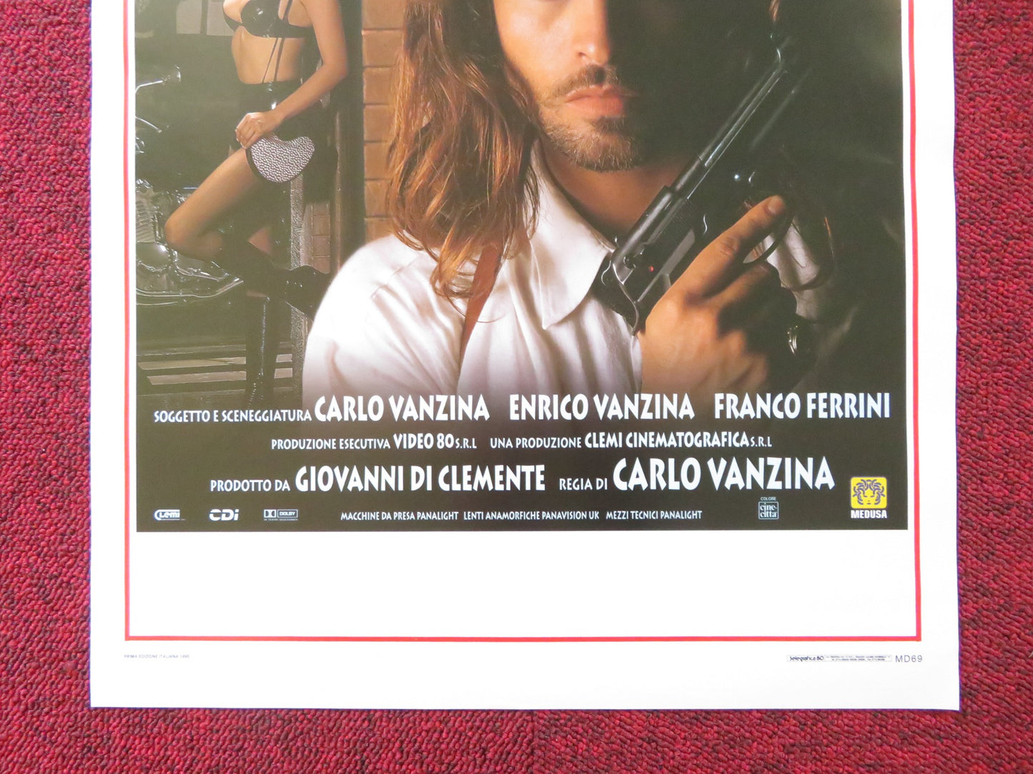 SQUILLO / CALL GIRL ITALIAN LOCANDINA POSTER RAZ DEGAN JENNIFER DRIVER 1996