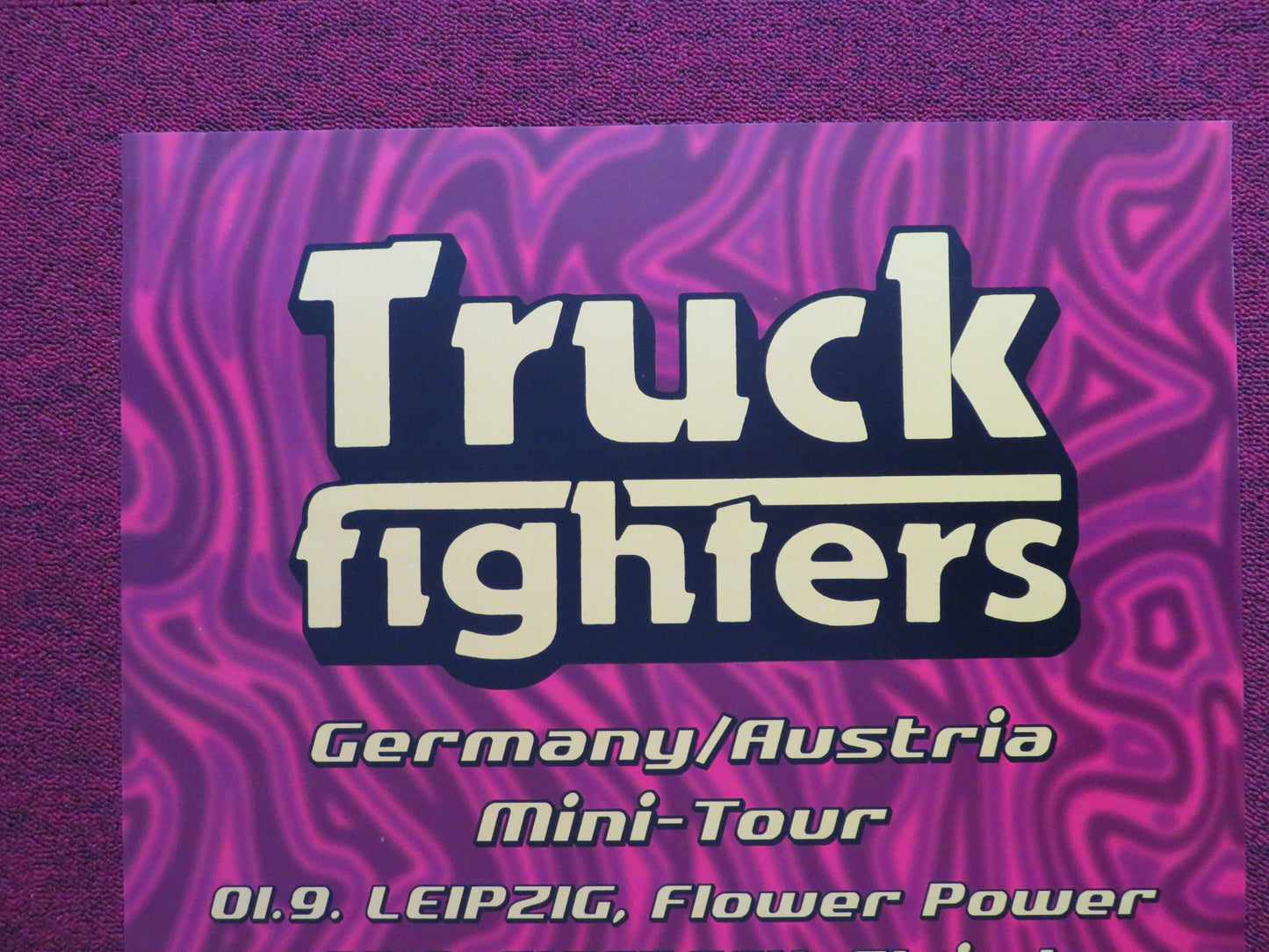 TRUCK FIGHTERS GERMANY TOUR MUSIC POSTER 2005