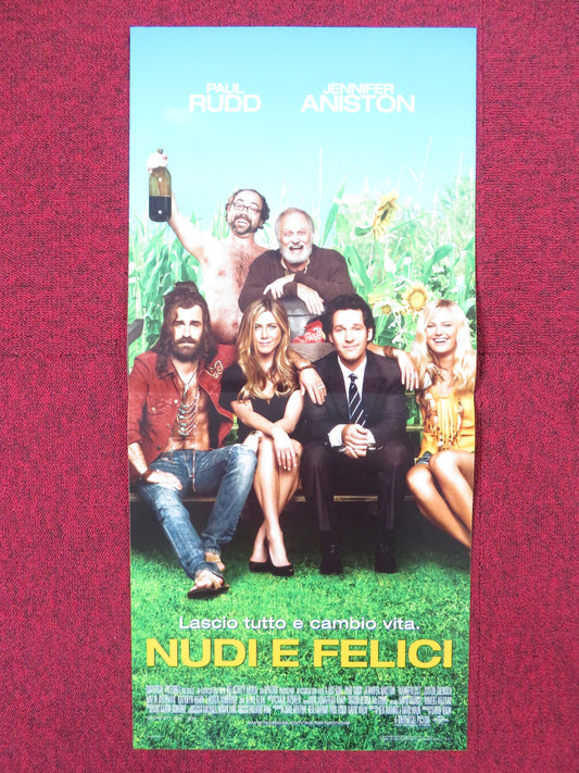 WANDERLUST ITALIAN LOCANDINA POSTER PAUL RUDD JENNIFER ANISTON 2012