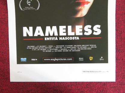 THE NAMELESS ITALIAN LOCANDINA POSTER EMMA VILARASAU KARRA ELEJALDE 1999