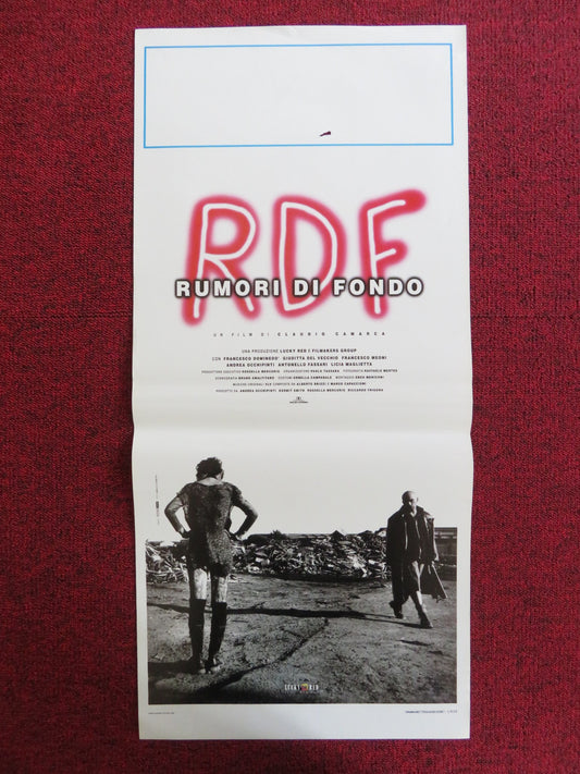 RUMORI DI FONDO ITALIAN LOCANDINA POSTER FRANCESCO DOMINEDO 1996