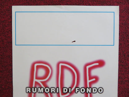 RUMORI DI FONDO ITALIAN LOCANDINA POSTER FRANCESCO DOMINEDO 1996