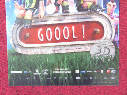 GOOOL! / UNDERDOGS ITALIAN LOCANDINA POSTER GABRIEL ALMIRON FEDERICO CECERE 2013