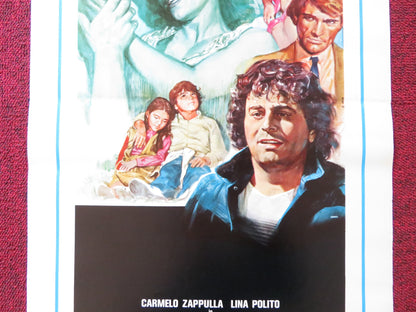 POVER'AMMORE ITALIAN LOCANDINA POSTER CARMELO ZAPPULLA LINA POLITO 1982