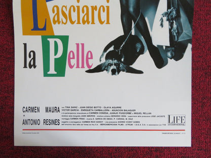 HOW TO BE A WOMAN AND NOT DIE IN THE ATTEMPT ITALIAN LOCANDINA POSTER MAURA 1991