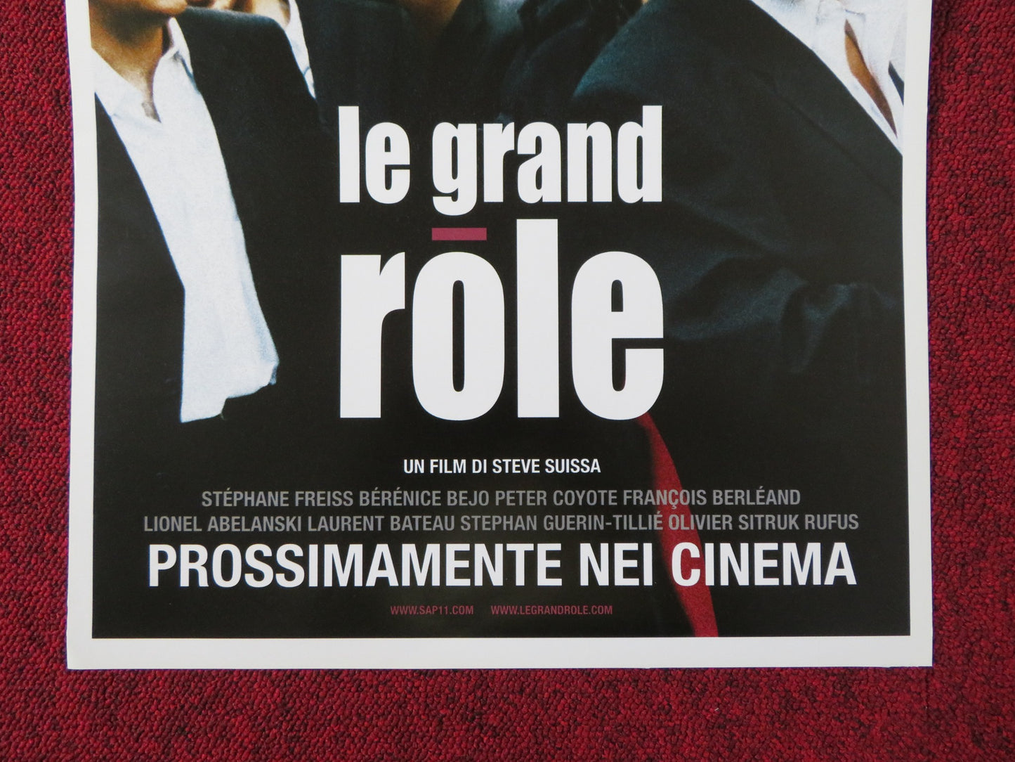 THE GREAT ROLE ITALIAN LOCANDINA POSTER STEPHANE FREISS BERENICE BEJO 2004