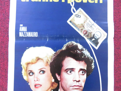 TUTTI POSSONO ARRICCHIRE TRANNE I POVERI ITALIAN LOCANDINA POSTER 1976