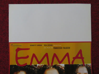 I AM EMMA ITALIAN LOCANDINA POSTER CECILIA DAZZI MARCO GIALLINI 2002