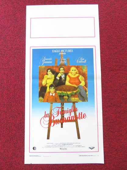 LA FAMIGLIA BUONANOTTE ITALIAN LOCANDINA POSTER GIANNINI KIM CATTRALL 1989