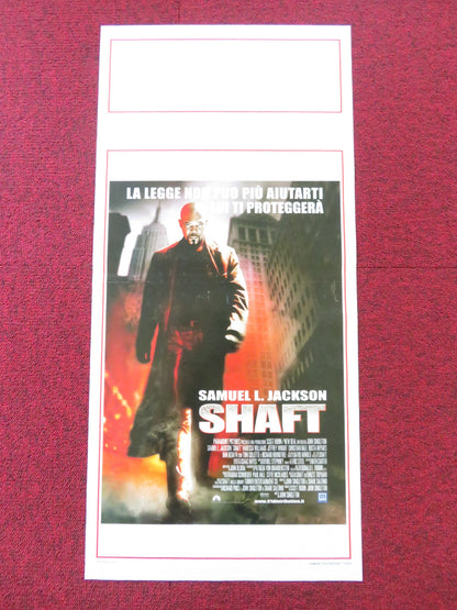 SHAFT ITALIAN LOCANDINA POSTER SAMUEL L. JACKSON VANESSA WILLIAMS 2000