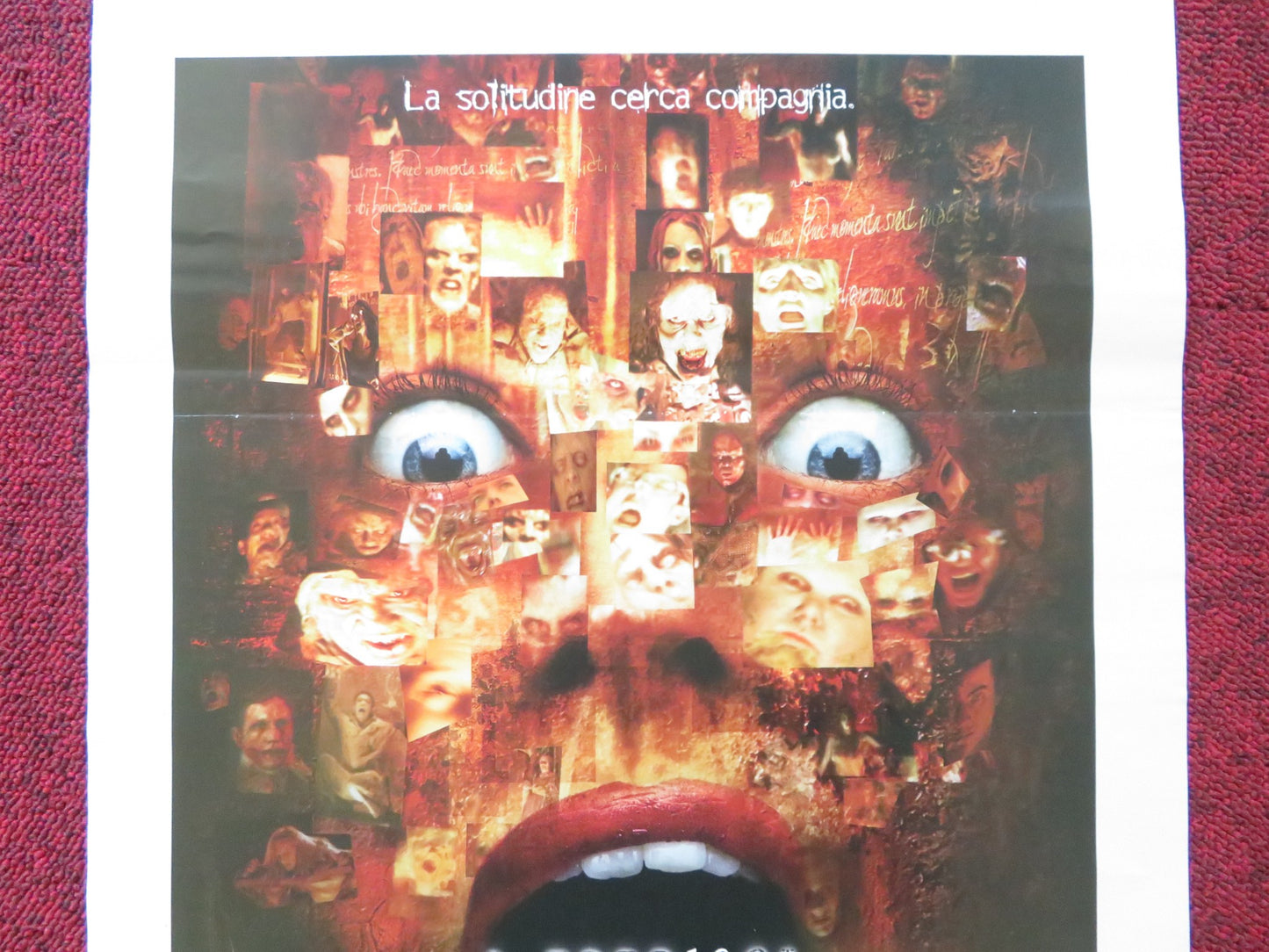 THIR13EN GHOSTS / 13 GHOSTS ITALIAN LOCANDINA POSTER TONY SHALHOUB DAVIDTZ 2001