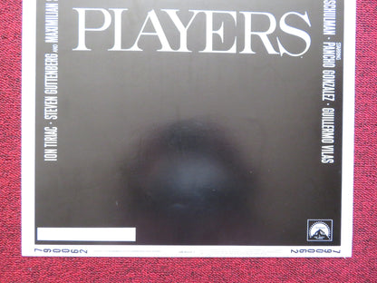 PLAYERS US INSERT (14"x 36") POSTER ARNOLD SCHULMAN PANCHO GONZALEZ 1979