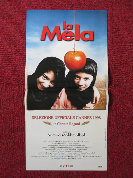 LA MELA / THE APPLE ITALIAN LOCANDINA POSTER MASSOUMEH NADERI ZAHRA NADERI 1998