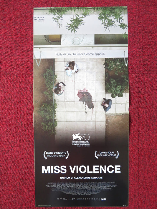 MISS VIOLENCE ITALIAN LOCANDINA POSTER THEMIS PANOU RENI PITTAKI 2013