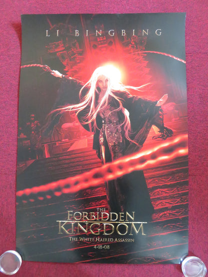 THE FORBIDDEN KINGDOM - A US ONE SHEET ROLLED POSTER LI BINGBING LI CHAN 2008