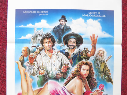 I PICARI ITALIAN LOCANDINA POSTER VITTORIO GASSMAN NINO MANFREDI 1987