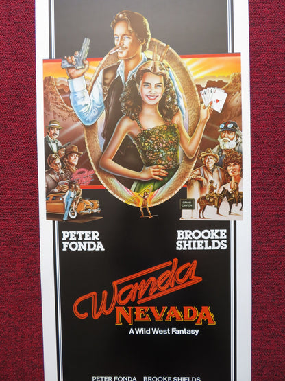 WANDA NEVADA US INSERT (14"x 36") POSTER PETER FONDA BROOKE SHIELDS 1979