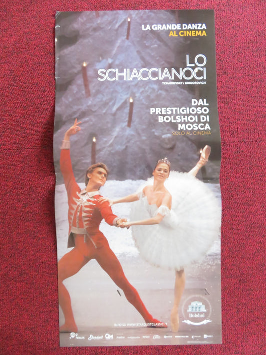 LO SCHIACCIANOCI ITALIAN LOCANDINA POSTER TCHAIKOVSKY BALLET NUTCRACKER