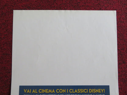 DISNEY CLASSICS AT THE CINEMA ITALIAN LOCANDINA POSTER BEAUTY AND THE BEAST