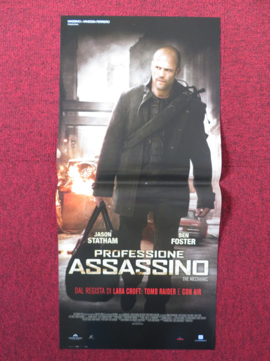 THE MECHANIC ITALIAN LOCANDINA POSTER JASON STATHAM BEN FORSTER 2011