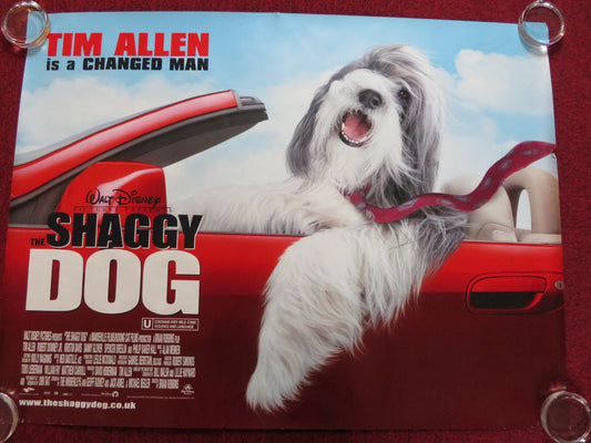 THE SHAGGY DOG UK QUAD (30"x 40") ROLLED POSTER DISNEY TIM ALLEN 2006