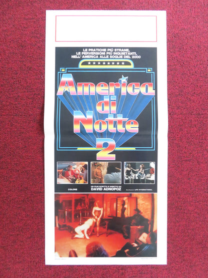 MONDO SEXUALIS USA ITALIAN LOCANDINA POSTER DAVID ADNOPOZ 1987