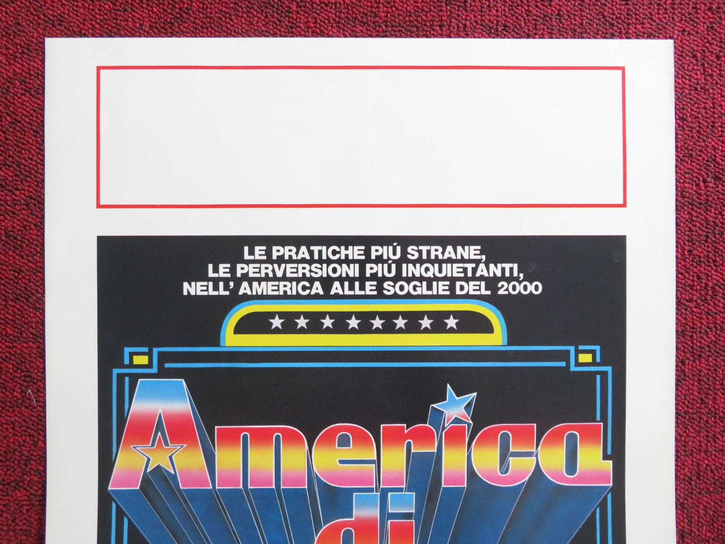 MONDO SEXUALIS USA ITALIAN LOCANDINA POSTER DAVID ADNOPOZ 1987