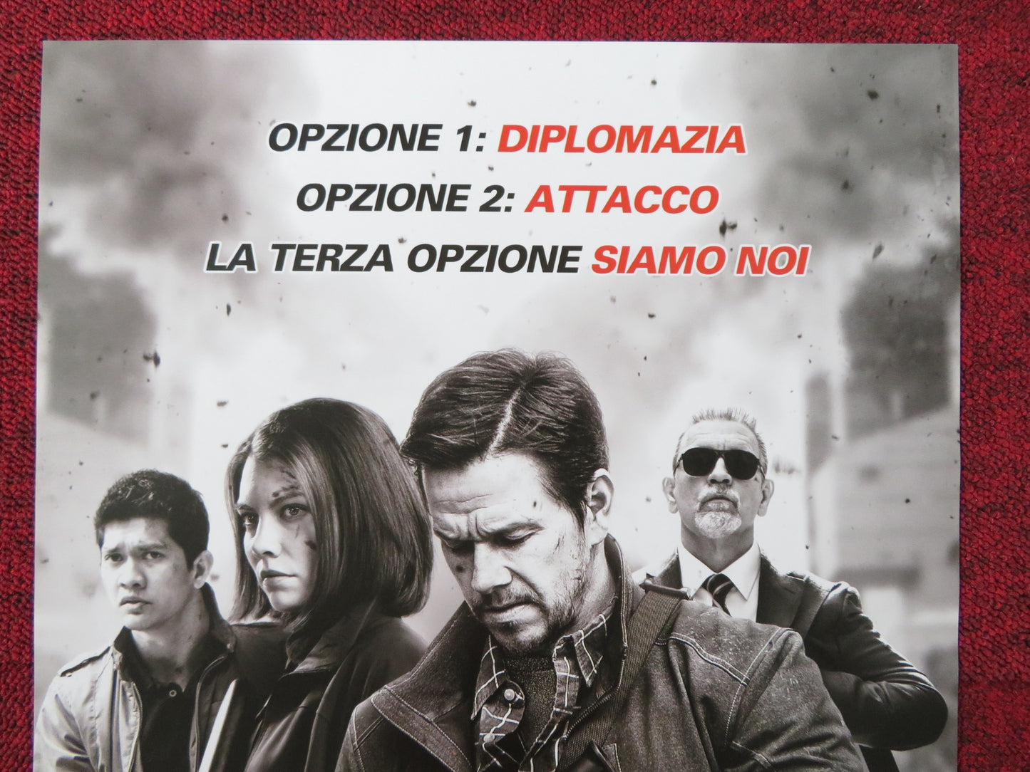 MILE 22 ITALIAN LOCANDINA POSTER MARK WAHLBERG LAUREN COHAN 2018