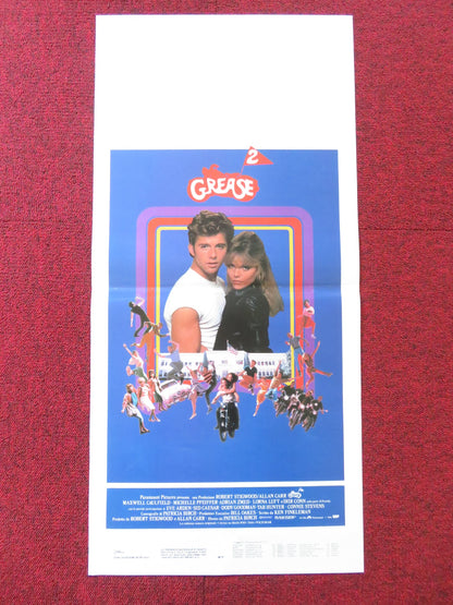 GREASE 2 ITALIAN LOCANDINA POSTER MICHELLE PFEIFFER MAXWELL CAULFIELD 1982