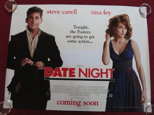 DATE NIGHT UK QUAD (30"x 40") ROLLED POSTER STEVE CARELL TINA FEY 2010