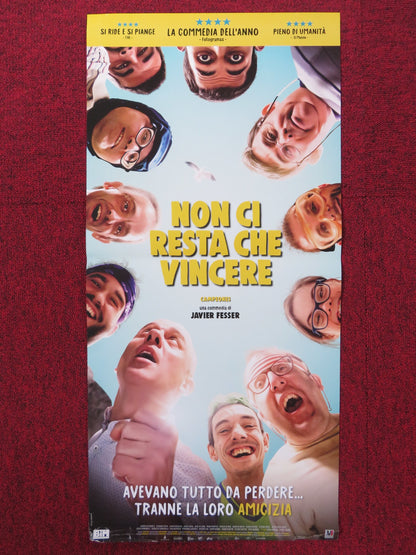 NON CI RESTA CHE VINCERE ITALIAN LOCANDINA POSTER JAVIER GUTIERREZ 2018