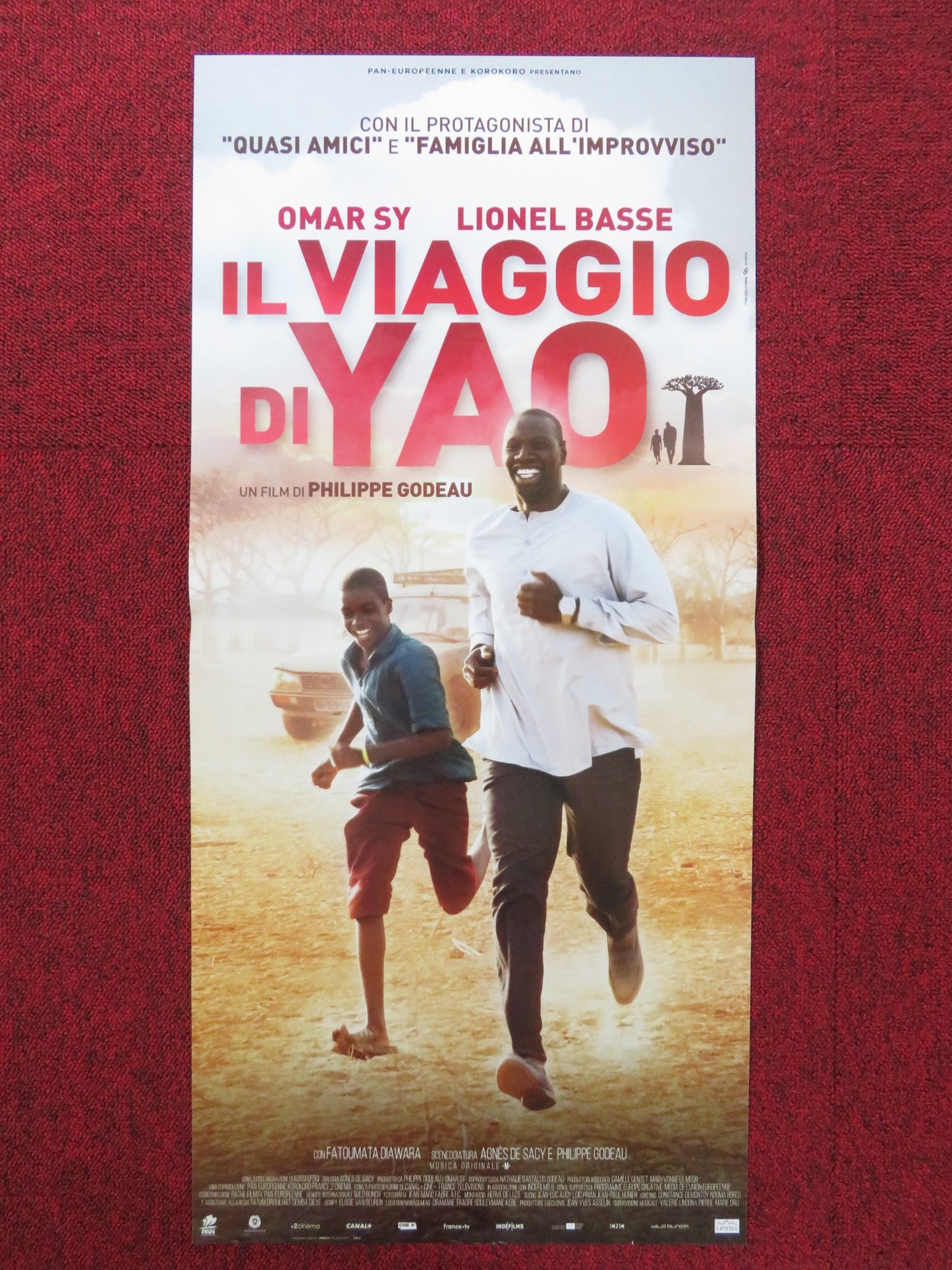 IL VIAGGIO DI YAO ITALIAN LOCANDINA POSTER OMAR SY LIONEL BASSE 2018