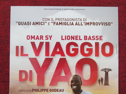 IL VIAGGIO DI YAO ITALIAN LOCANDINA POSTER OMAR SY LIONEL BASSE 2018