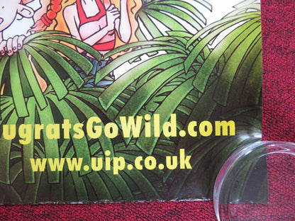 RUGRATS GO WILD UK QUAD (30"x 40") ROLLED POSTER NANCY CARTWRIGHT TIM CURRY 2003