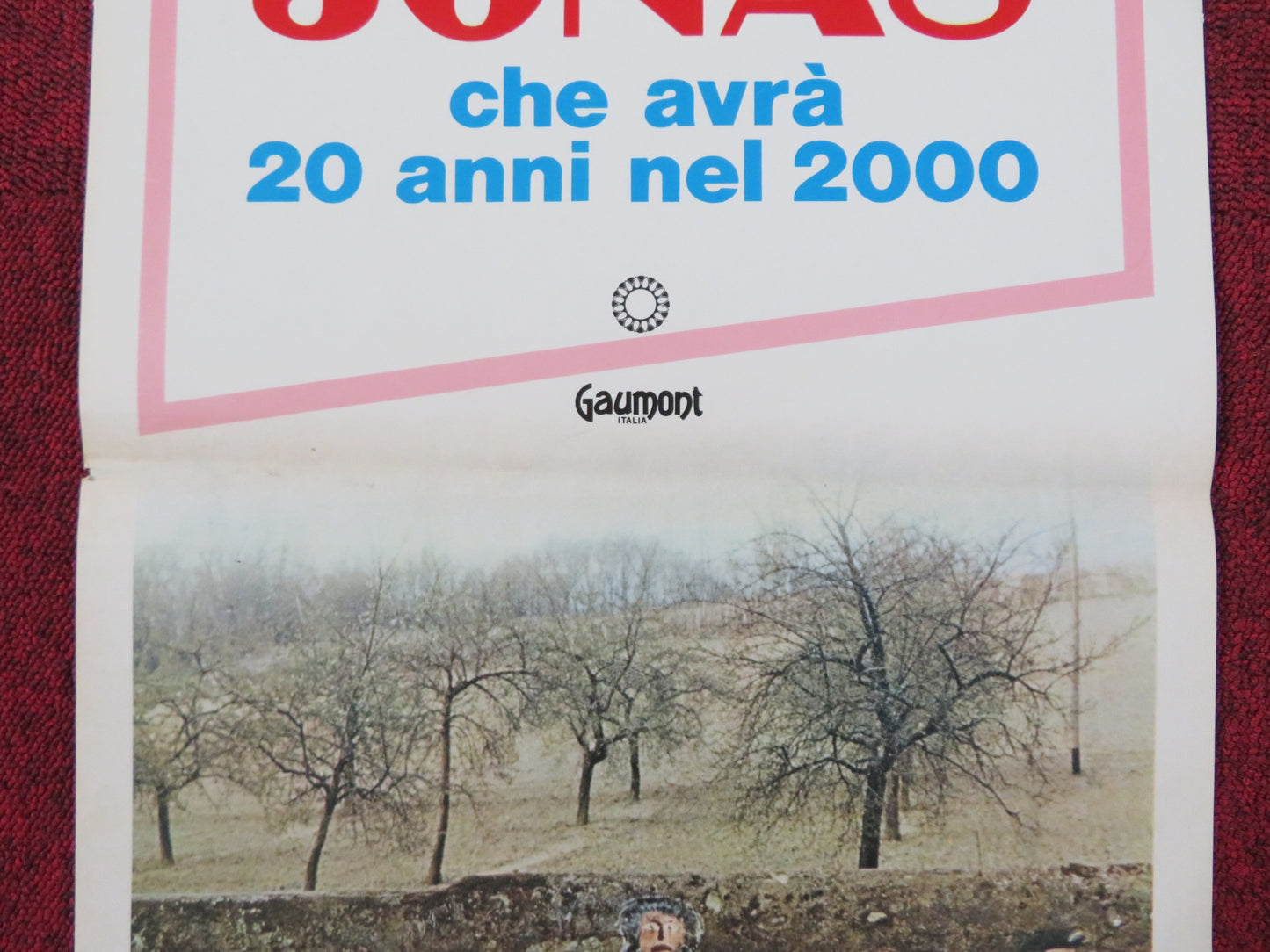 JONAH WHO WILL BE 25 IN THE YEAR 2000 ITALIAN LOCANDINA POSTER J. BIDEAU 1979