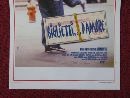 BIGLIETTI D'AMORE ITALIAN LOCANDINA POSTER ANDY GARCIA ANDIE MACDOWELL 1998