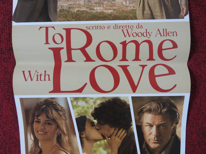 TO ROME WITH LOVE ITALIAN LOCANDINA POSTER WOODY ALLEN ALEC BALDWIN 2012