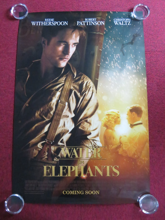 WATER FOR ELEPHANTS - B US ONE SHEET ROLLED POSTER  WITHERSPOON  PATTINSON 2011