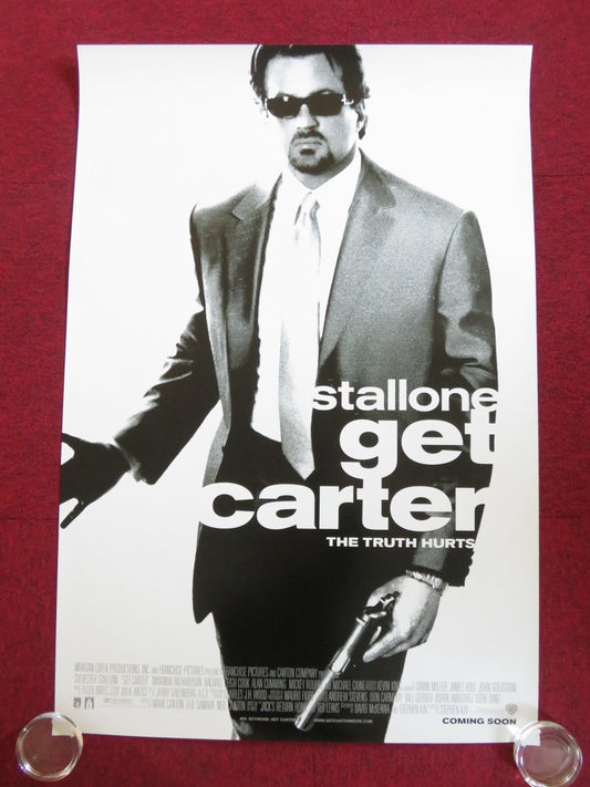 GET CARTER US ONE SHEET ROLLED POSTER SYLVESTER STALLONE MIRANDA RICHARDSON 2000