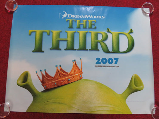 SHREK THE THIRD UK QUAD (30"x 40") ROLLED POSTER MIKE MYERS EDDIE MURPHY 2007