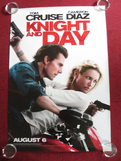 KNIGHT AND DAY - B US ONE SHEET ROLLED POSTER TOM CRUISE CAMERON DIAZ 2010