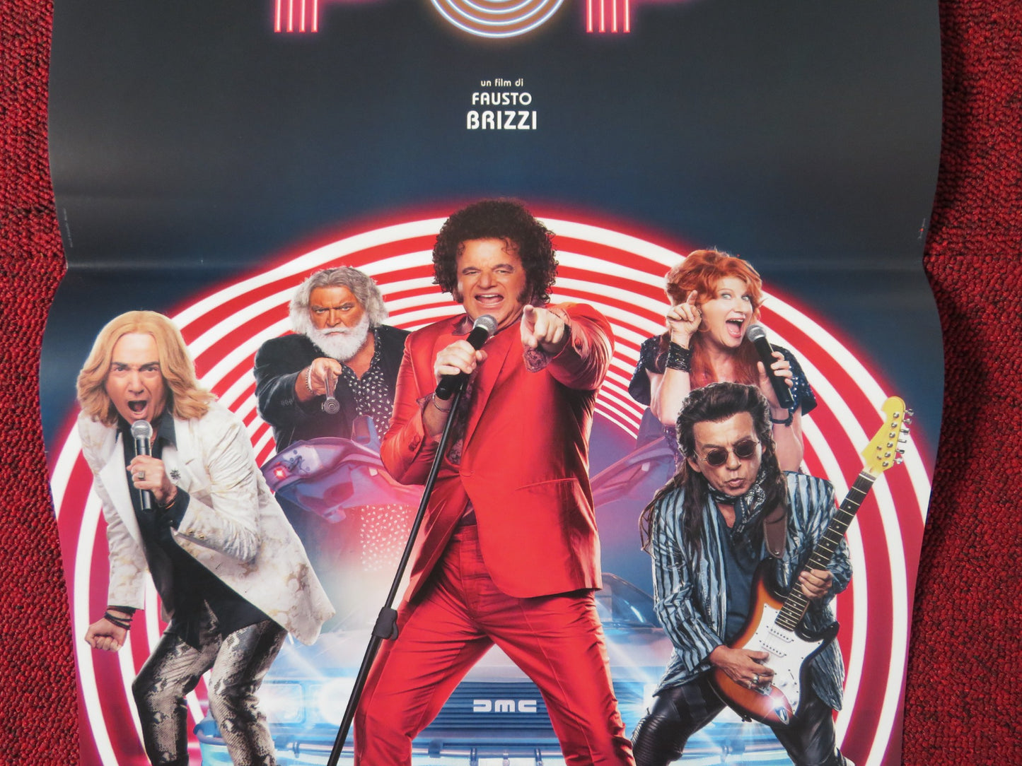 LA MIA BANDA SUONA IL POP ITALIAN LOCANDINA POSTER CHRISTIAN DE SICA 2020