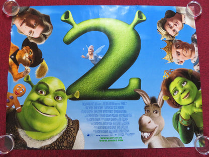 SHREK 2 UK QUAD (30"x 40") ROLLED POSTER MIKE MYERS EDDIE MURPHY 2004