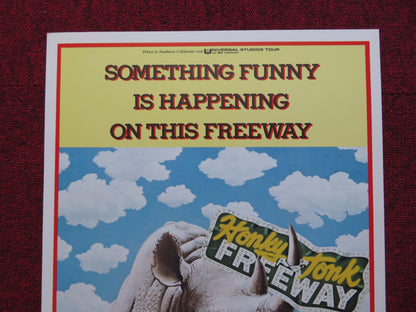 HONKY TONK FREEWAY US INSERT (14"x 36") POSTER DISNEY BEAU BRIDGES 1981