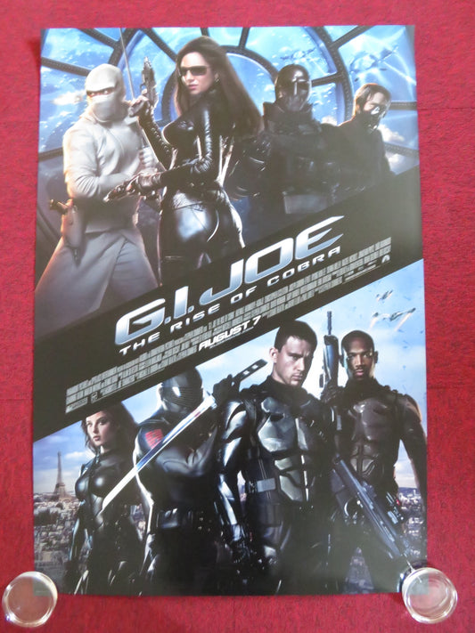 G. I. JOE: THE RISE OF COBRA US ONE SHEET ROLLED POSTER ECCLESDEN 2009