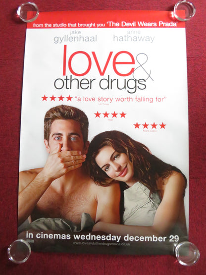 LOVE & OTHER DRUGS - B US ONE SHEET ROLLED POSTER JAKE GYLLENHAAL 2010