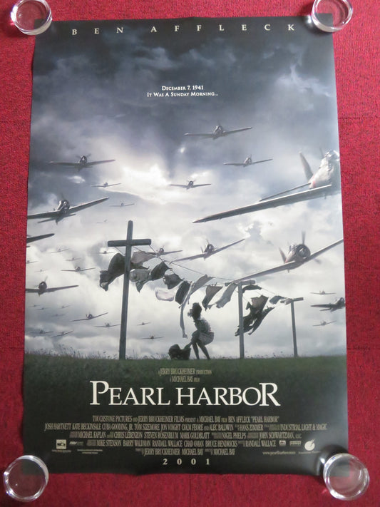 PEARL HARBOR - D US ONE SHEET ROLLED POSTER BEN AFFLECK JOSH HARNETT 2001