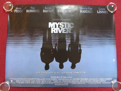 MYSTIC RIVER UK QUAD (30"x 40") ROLLED POSTER SEAN PENN TIM ROBBINS 2003